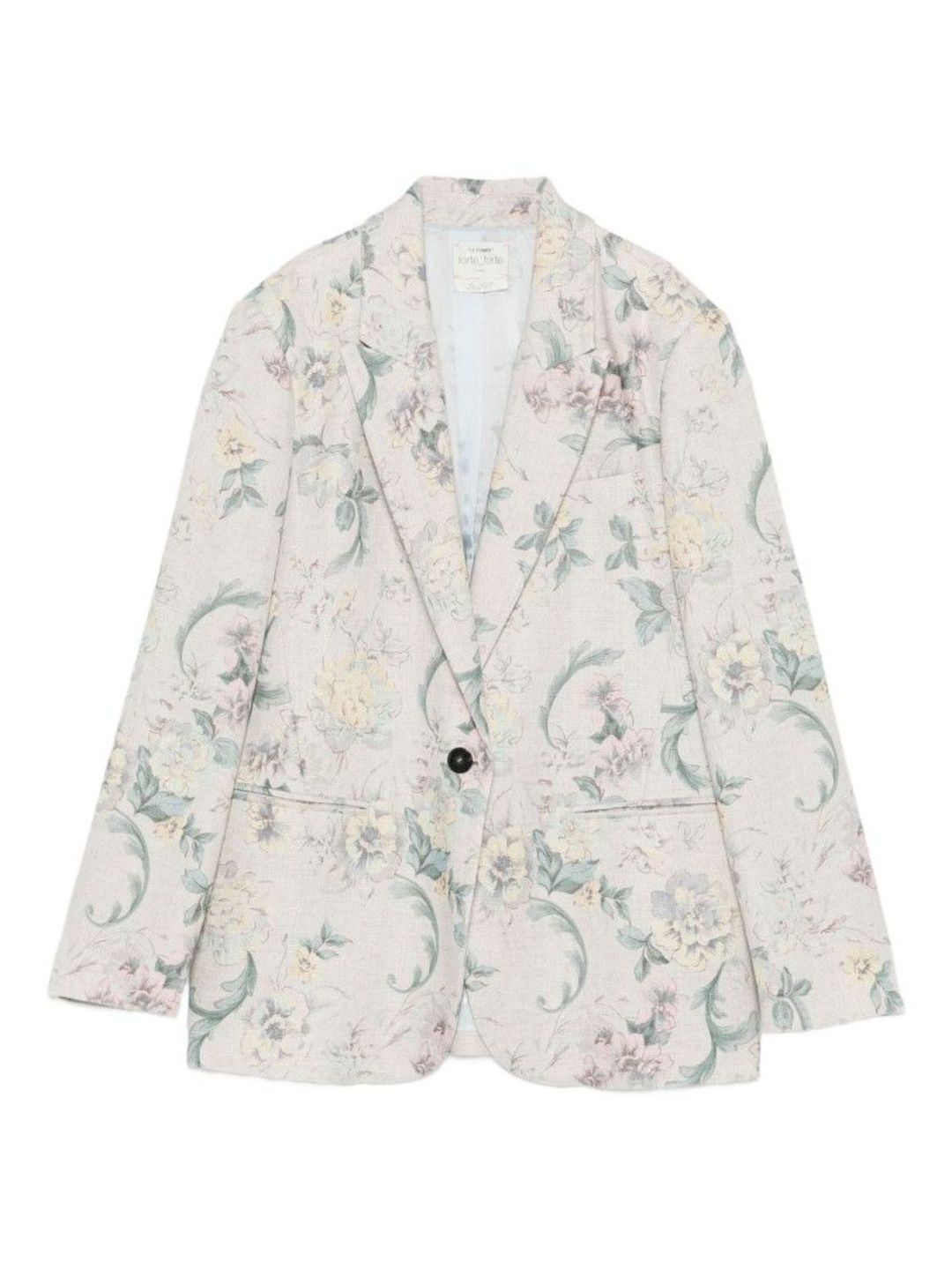 forte forte Off White Printed Blazer-picture-57
