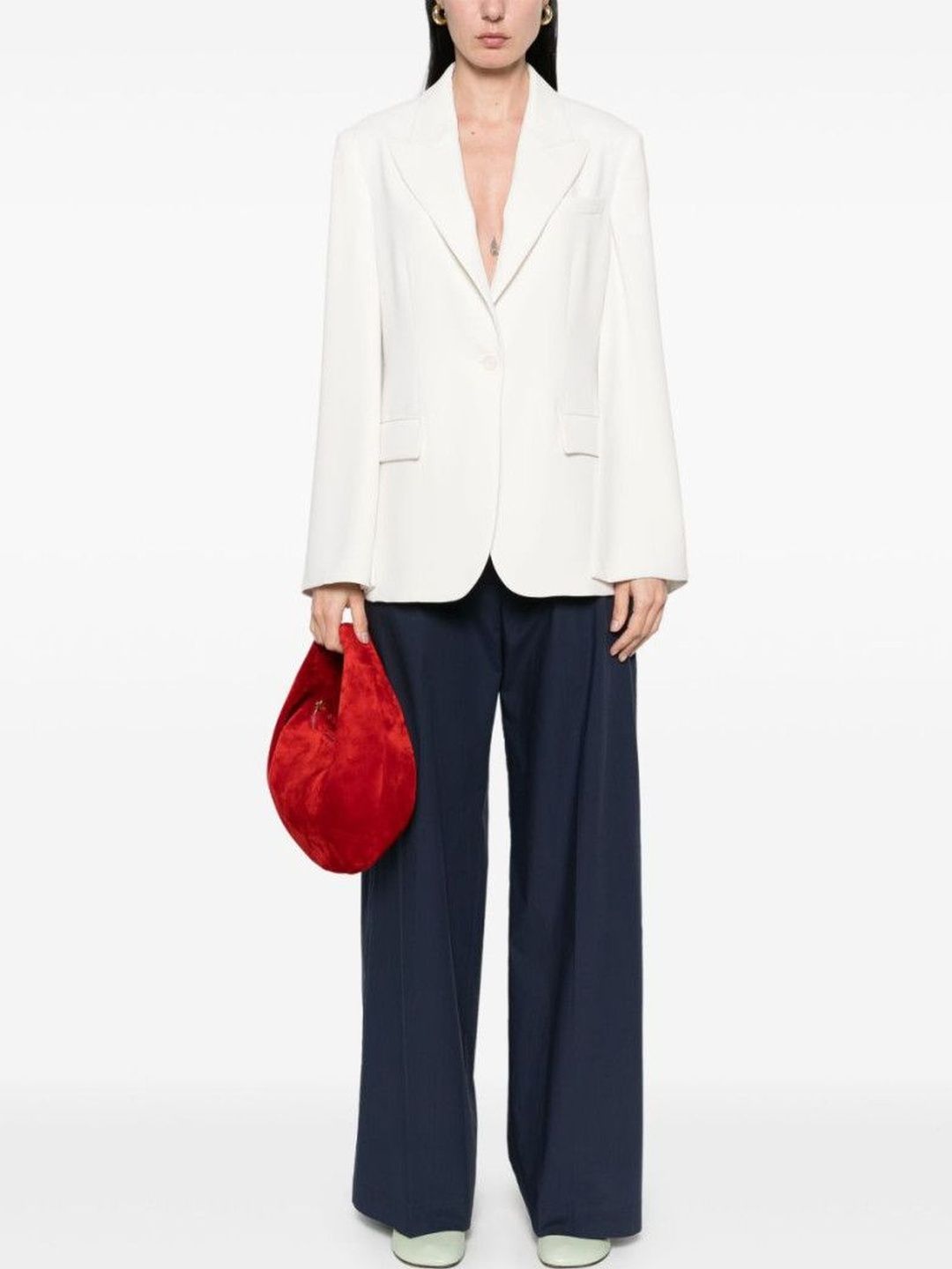 parosh White single-breasted blazer-picture-11