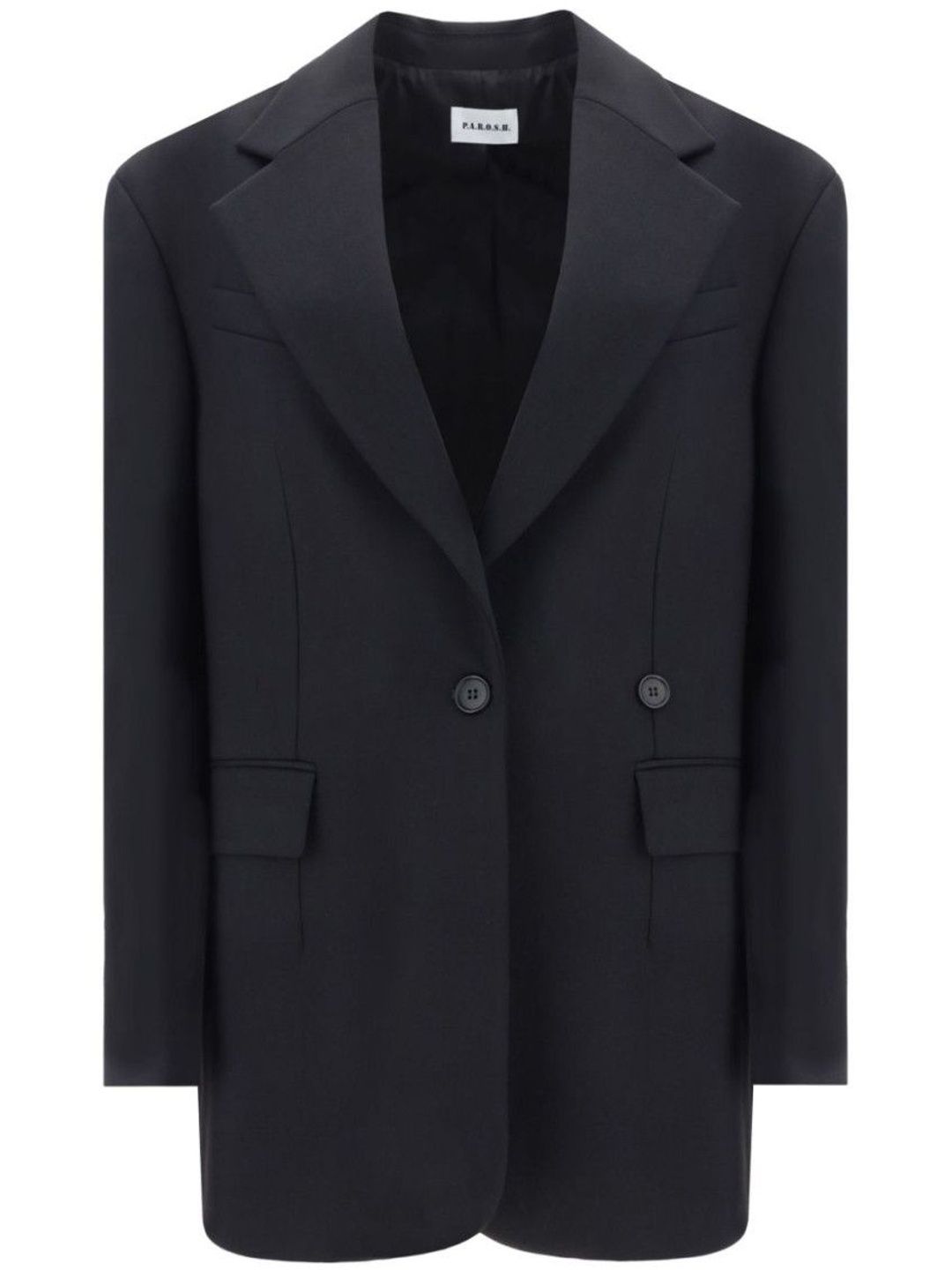 parosh Black single-breasted blazer-picture-22