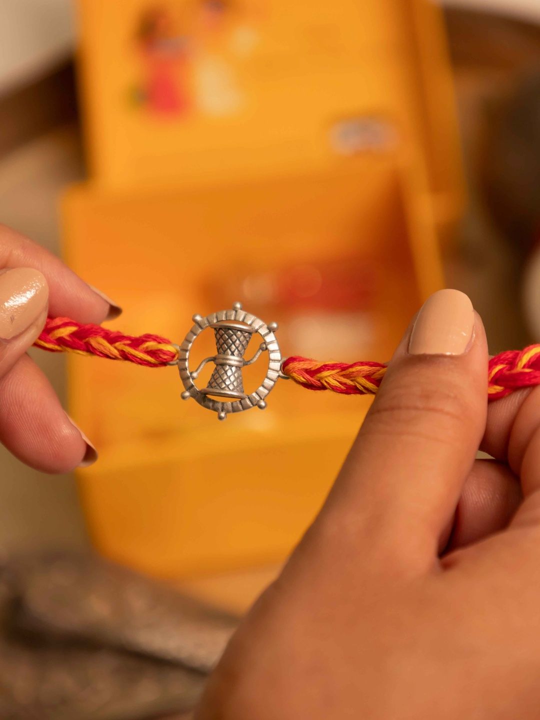 Shyle Thread Rakhi-picture-39