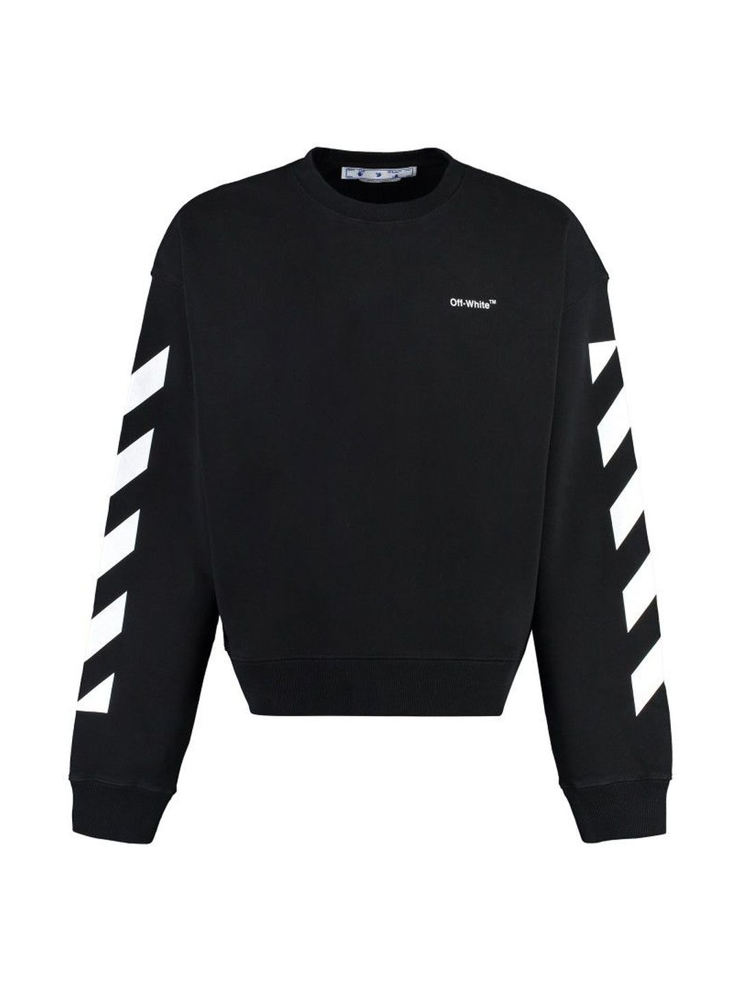off-white Black Crew Neck Sweatshirts-picture-43