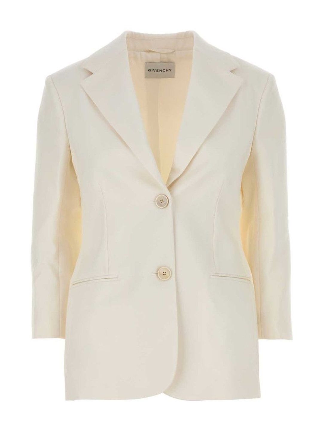 givenchy White Single-Breasted Blazer-picture-42