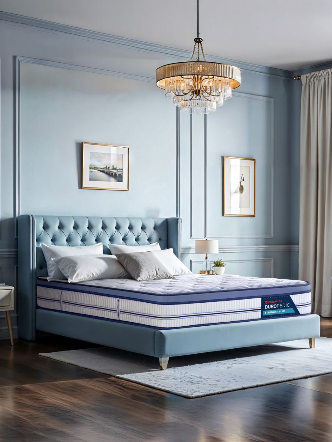 Duroflex Strength Plus Orthopedic Coir 8" Queen Memory Foam Mattress (78x60 Inch)-picture-37