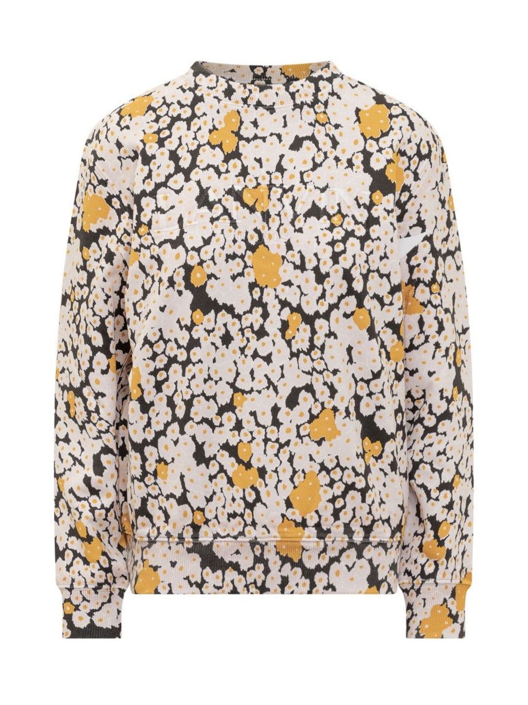 lanvin Multicolor Floral Crew Neck Sweatshirt-picture-31