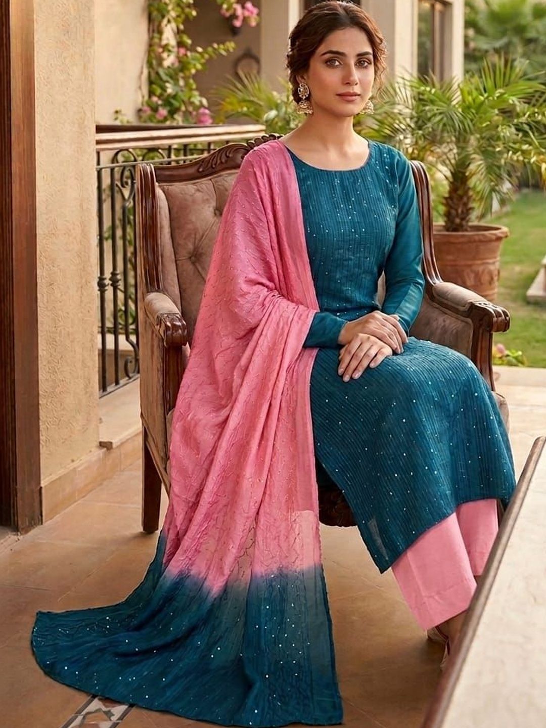 ISHA TRADE Printed Unstitched Dress Material-image-40