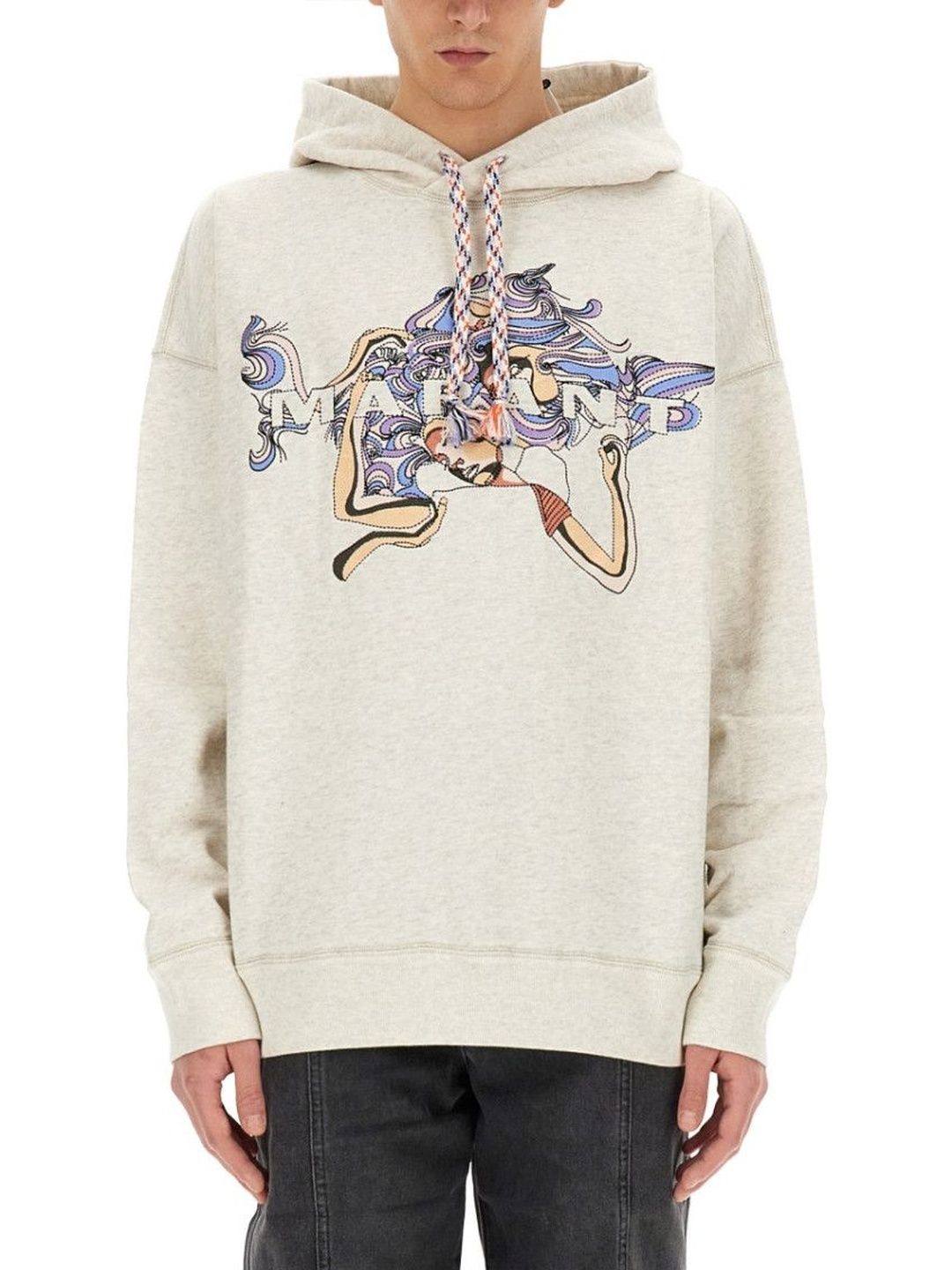 isabel marant Light Grey Hood Sweatshirts-picture-55