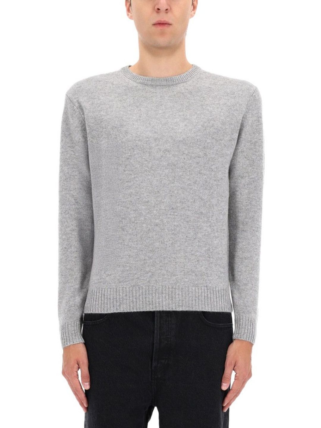 aspesi Grey Crew Neck Sweater-picture-27