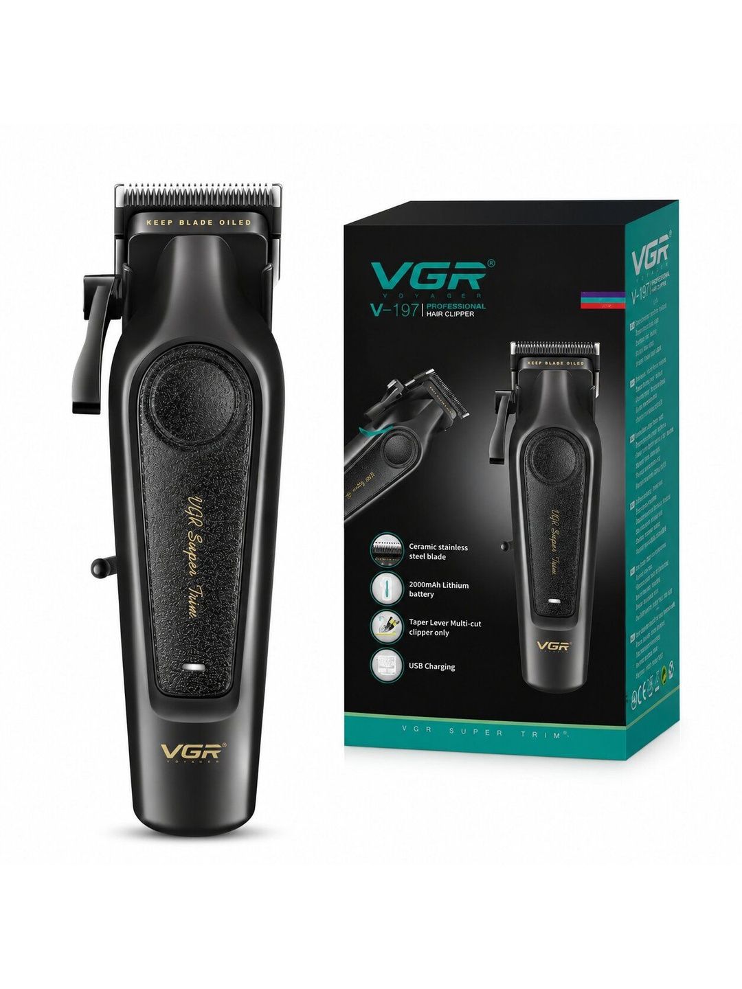 VGR V-197 Rechargeable Hair Trimmer-picture-21