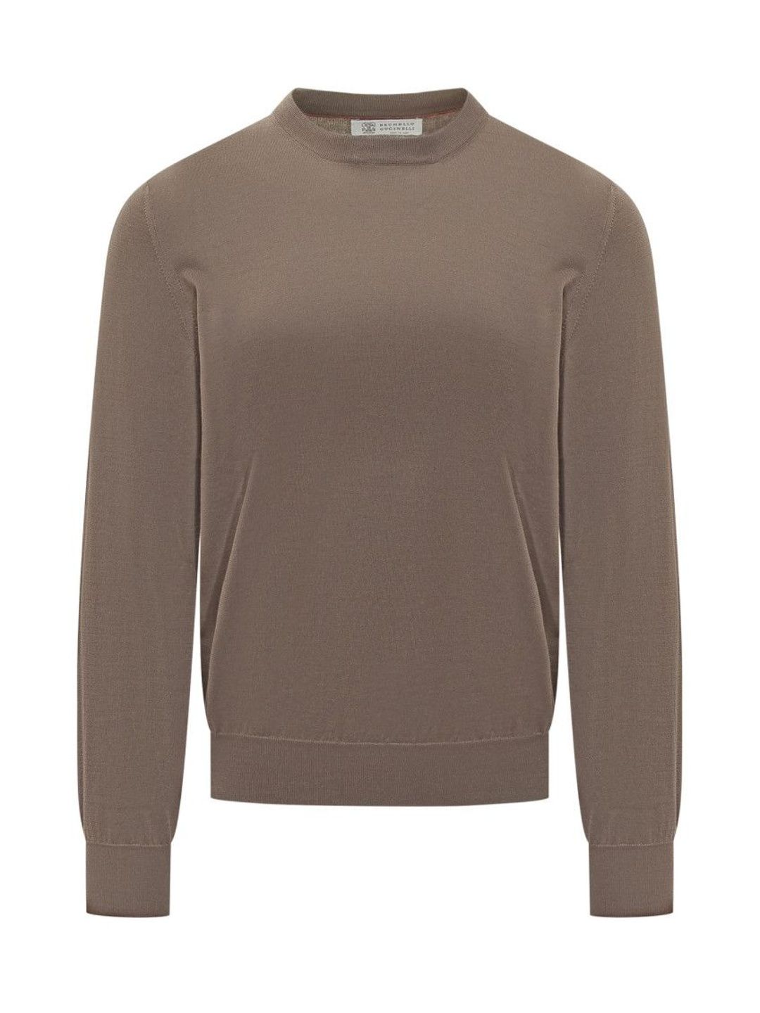 Brown Solid Regular Sweaters-image-26