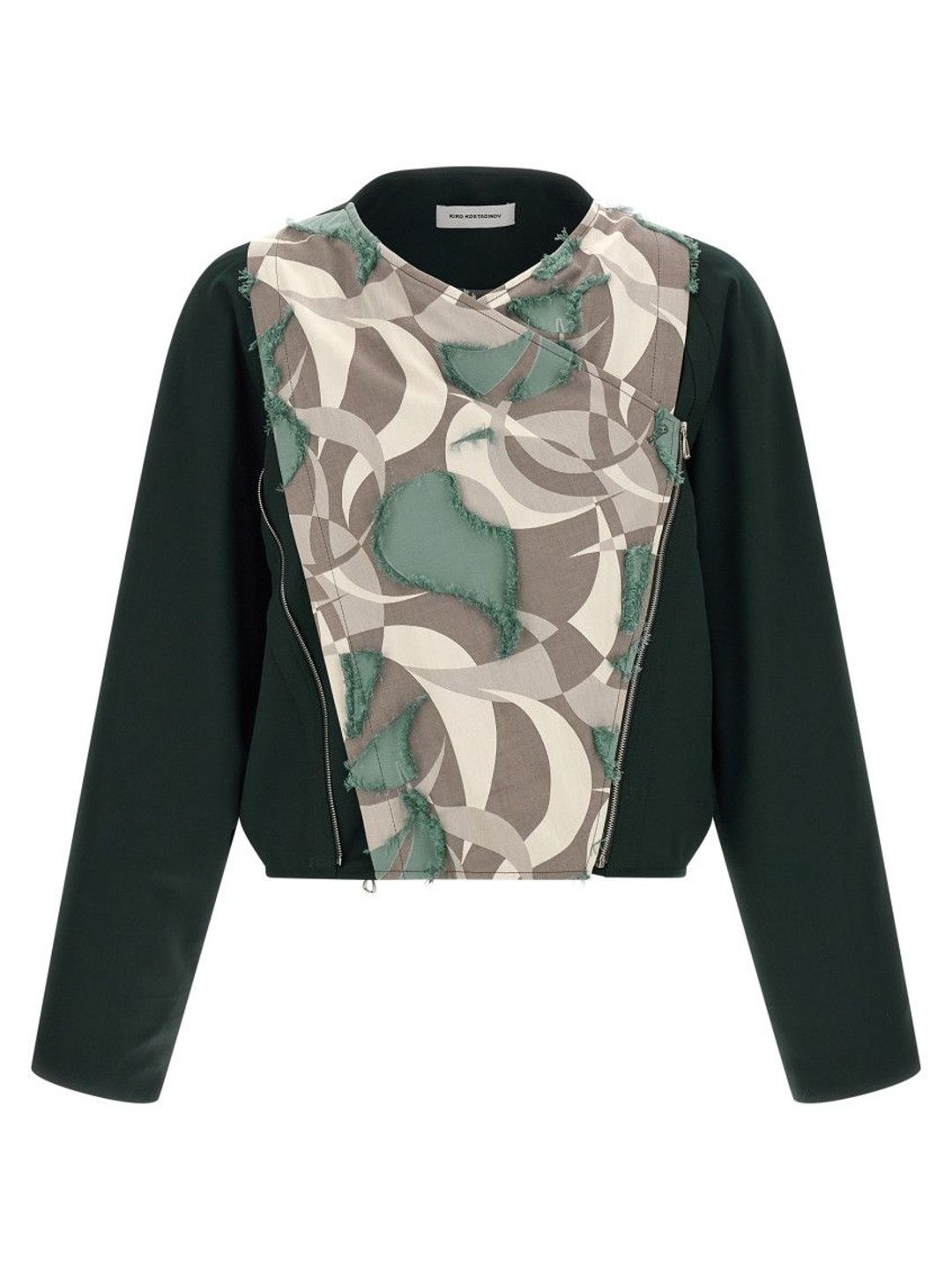 Kiko Kostadinov Black V Neck Jacket-picture-20
