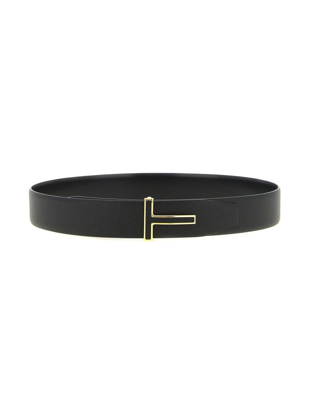 tom ford Black T Buckle Reversible Belt-picture-29