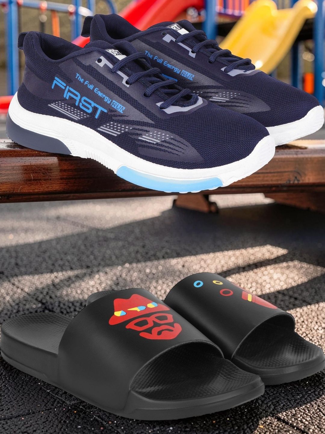 Vortek Men Mesh Running Shoes-picture-41