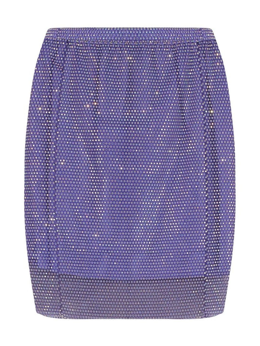 Santa Brands Purple Embellished Mini Skirt-image-42