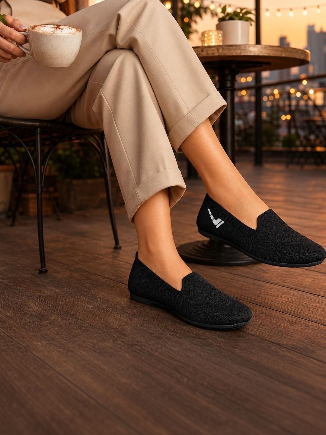 JOOTIYAPA Women Textured Loafers-picture-46