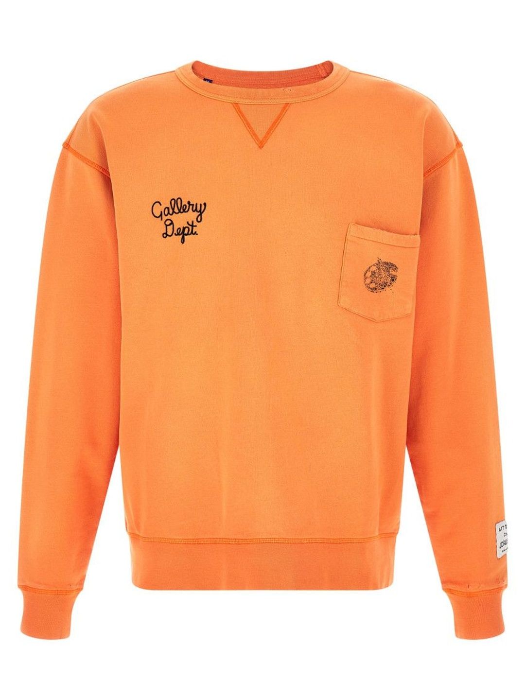 gallery dept. Orange Logo Crew Neck Sweatshirt-picture-23