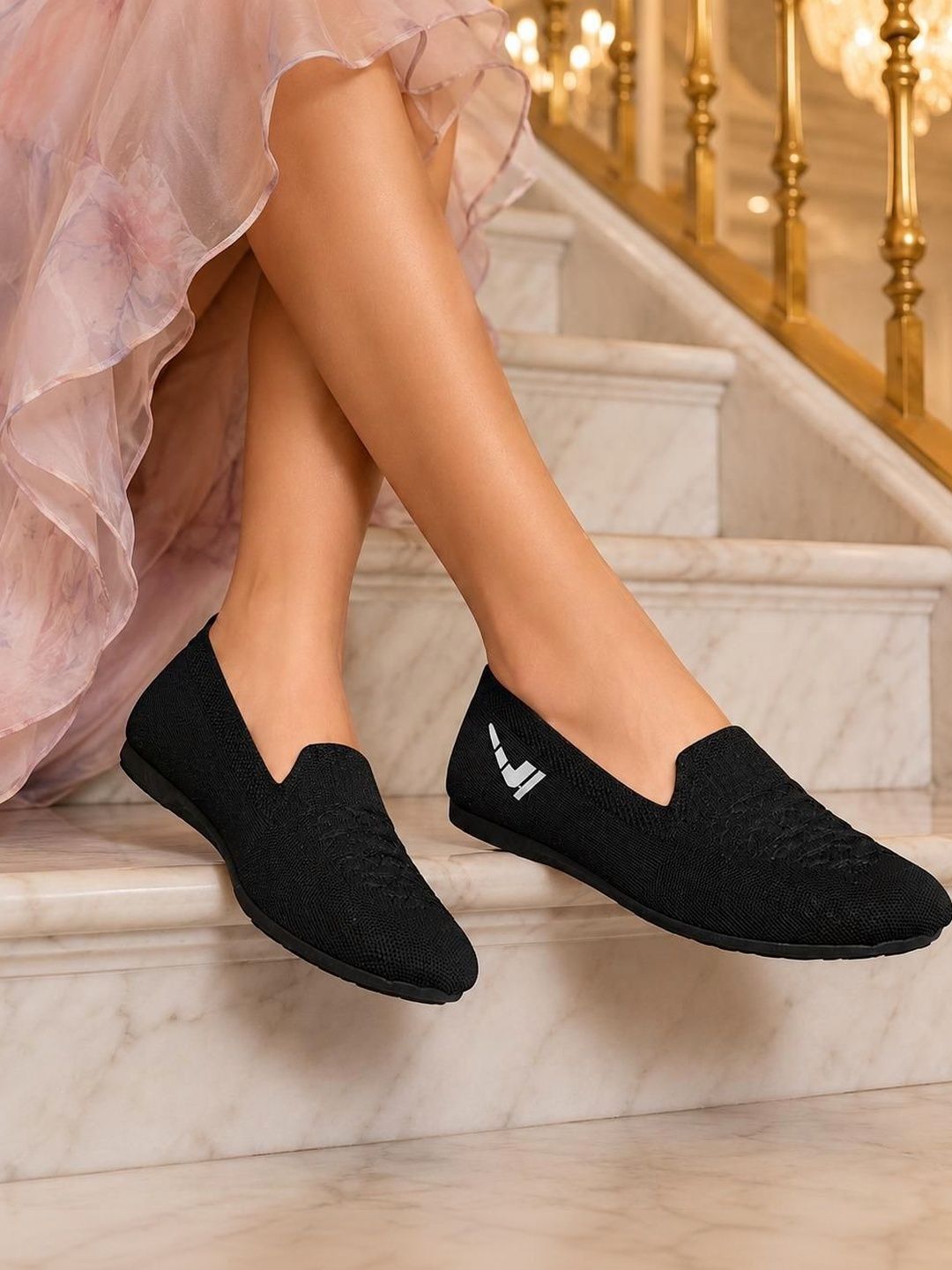 JOOTIYAPA Women Textured Loafers-picture-43