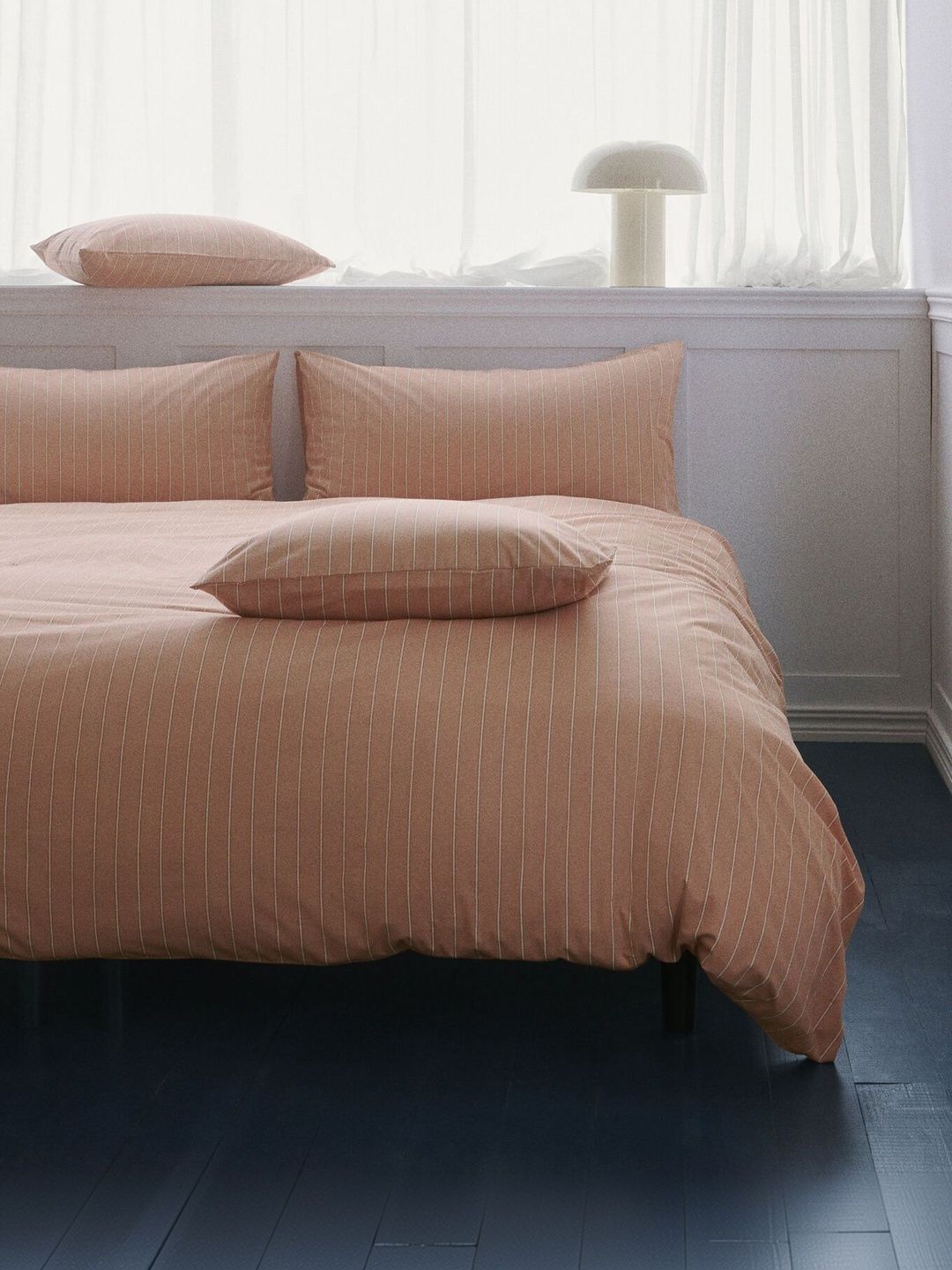 H&M Striped Double/King Duvet Cover Set-image-32
