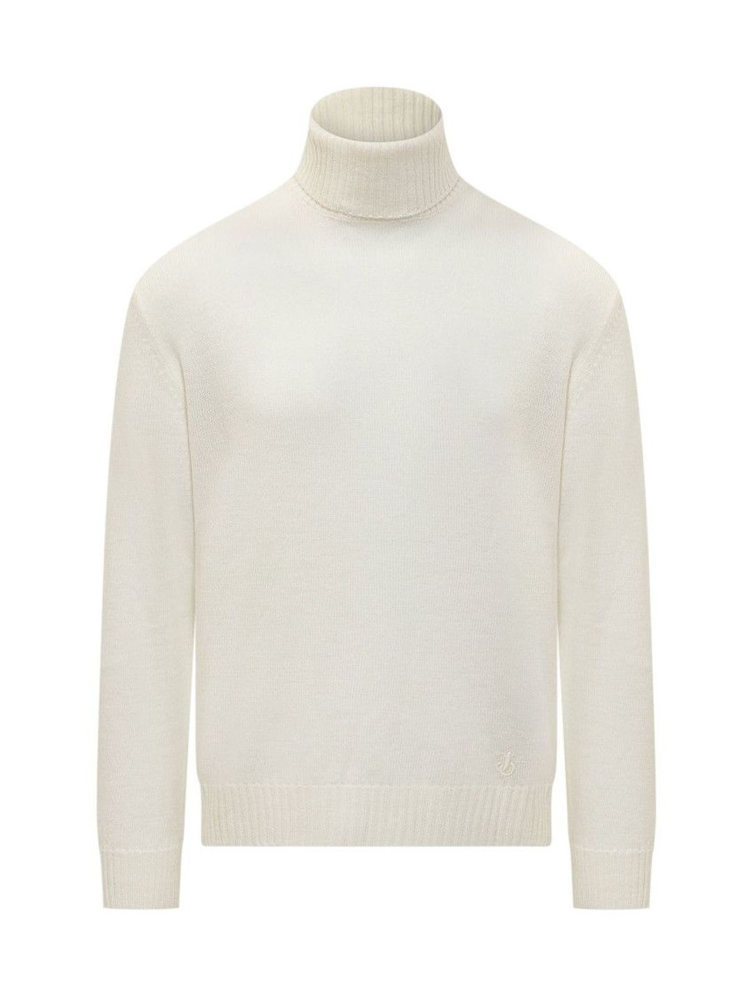 White Solid Regular Sweaters-image-9
