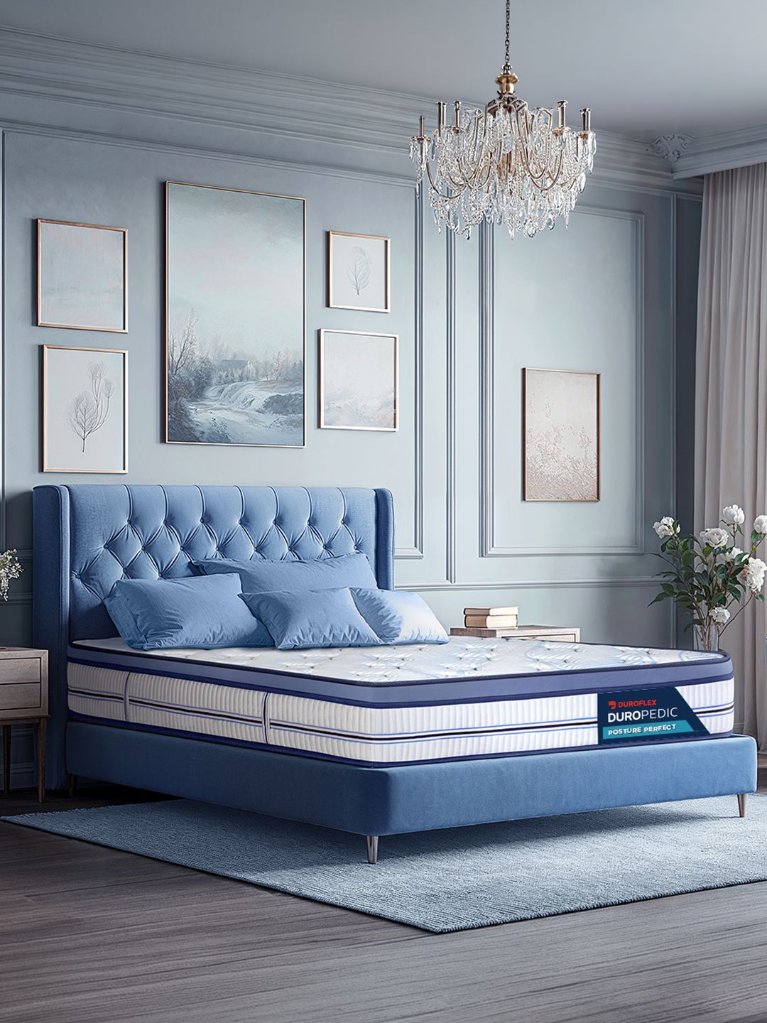 Duroflex Posture Perfect Orthopedic 8" Double Pocket Spring Mattress (78x48 Inch)-picture-49