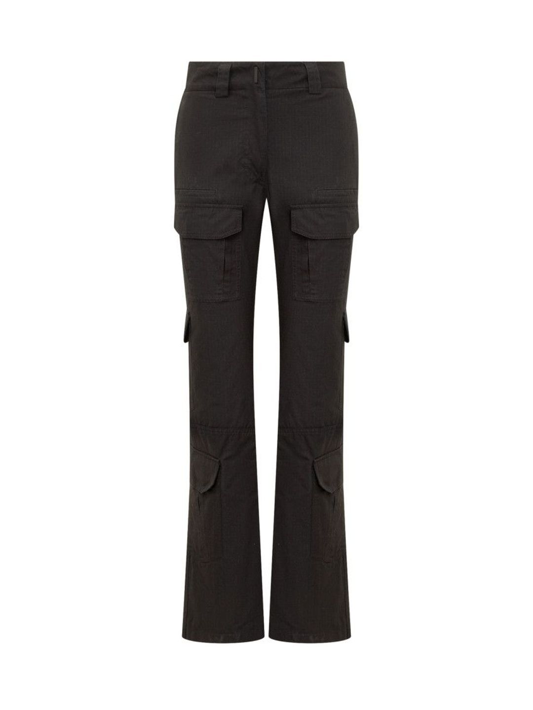 givenchy Black Flared Cargos Pants-picture-14