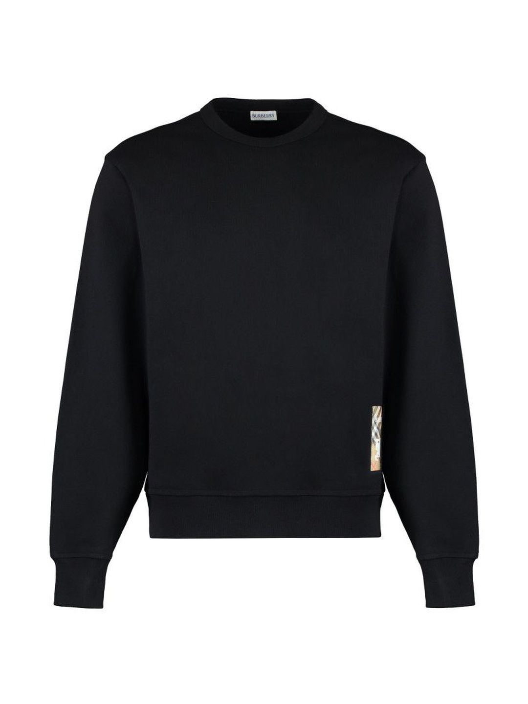 burberry Black Crew Neck Sweatshirts-picture-36