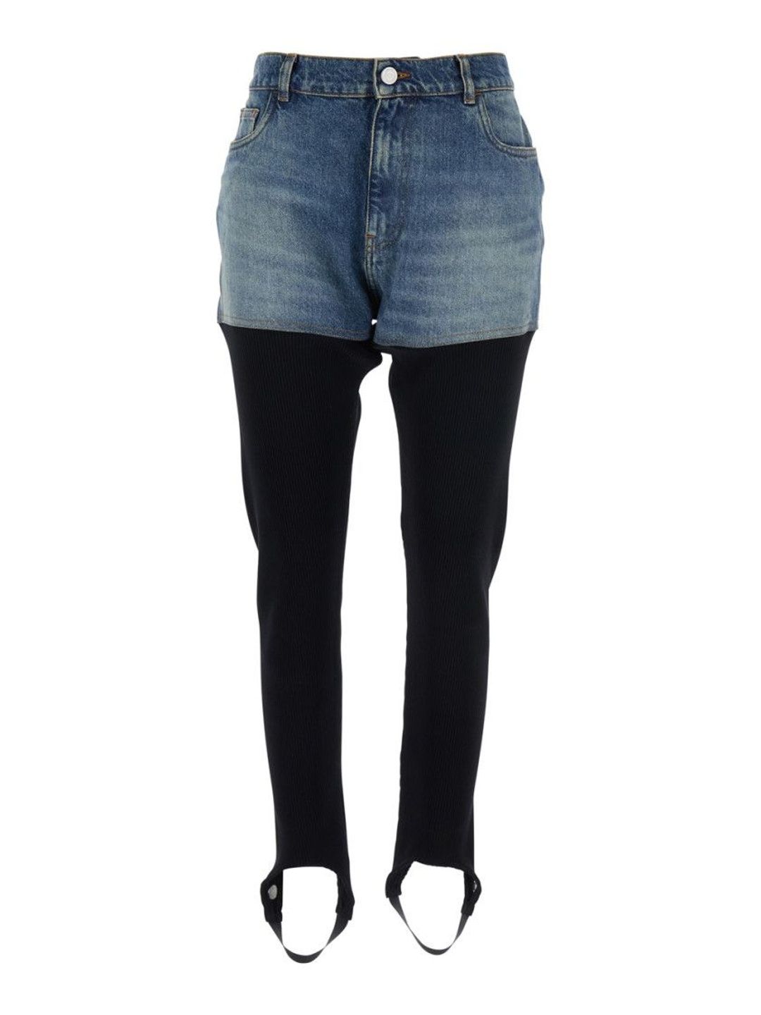 coperni Multicolor Hybrid Rib Denim Pants-picture-43