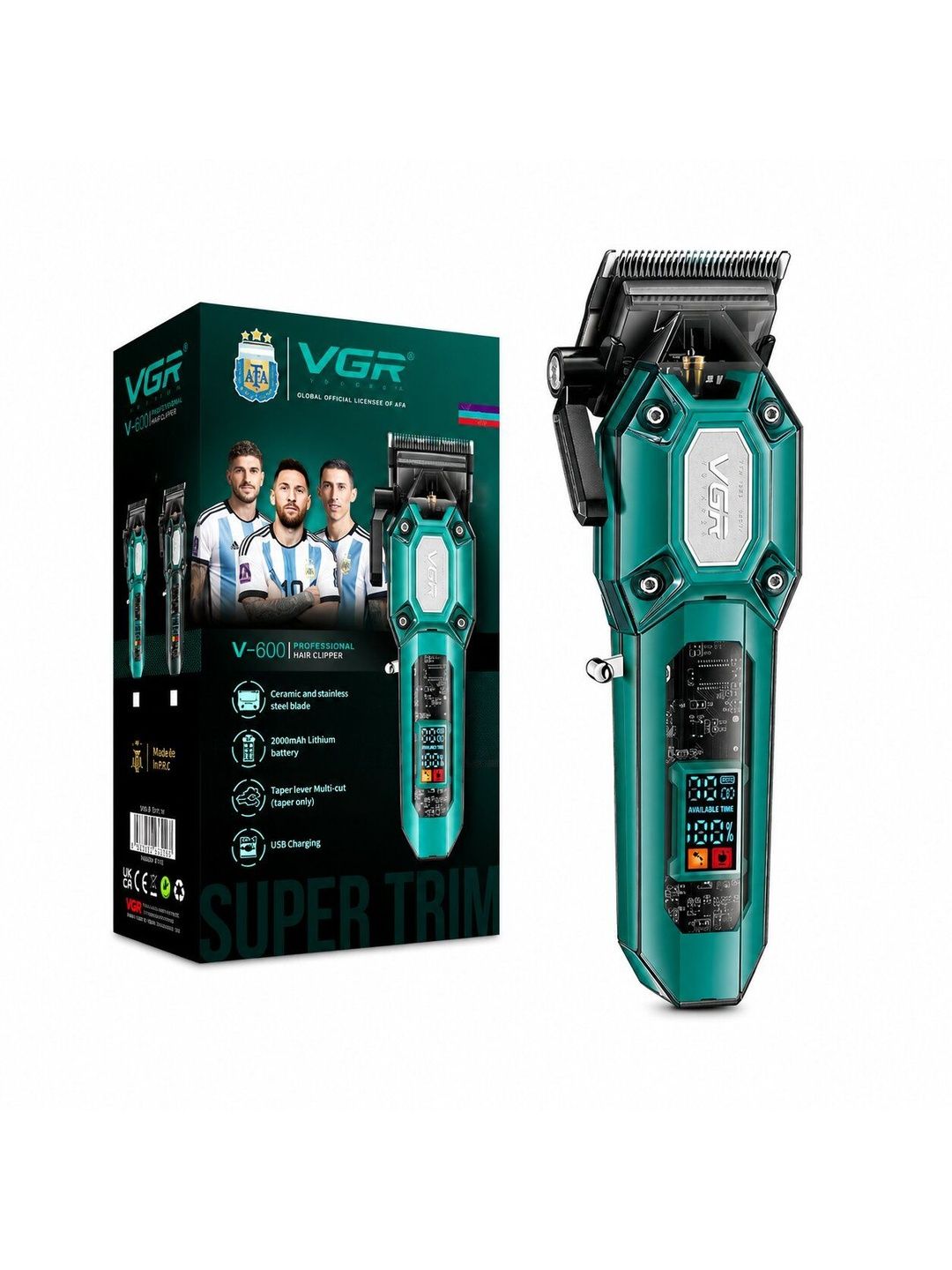 VGR V-600 Cordless Hair Trimmer-picture-16