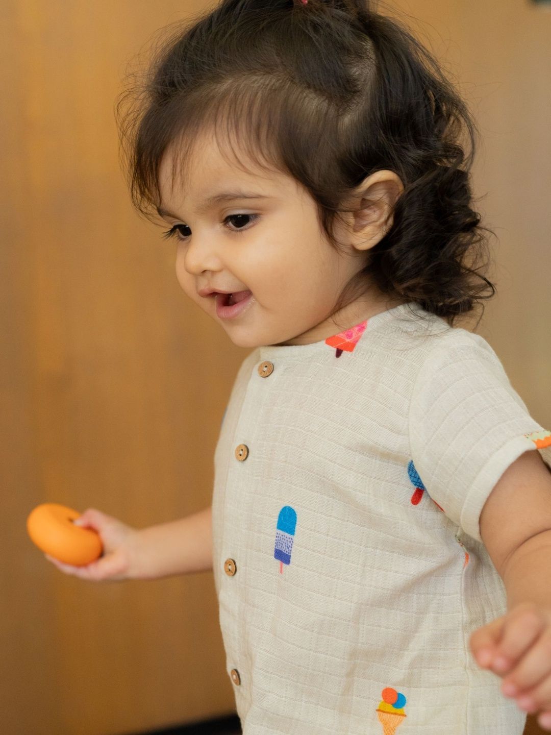DULAAR Unisex Kids Organic Cotton Printed Jumpsuit-picture-54