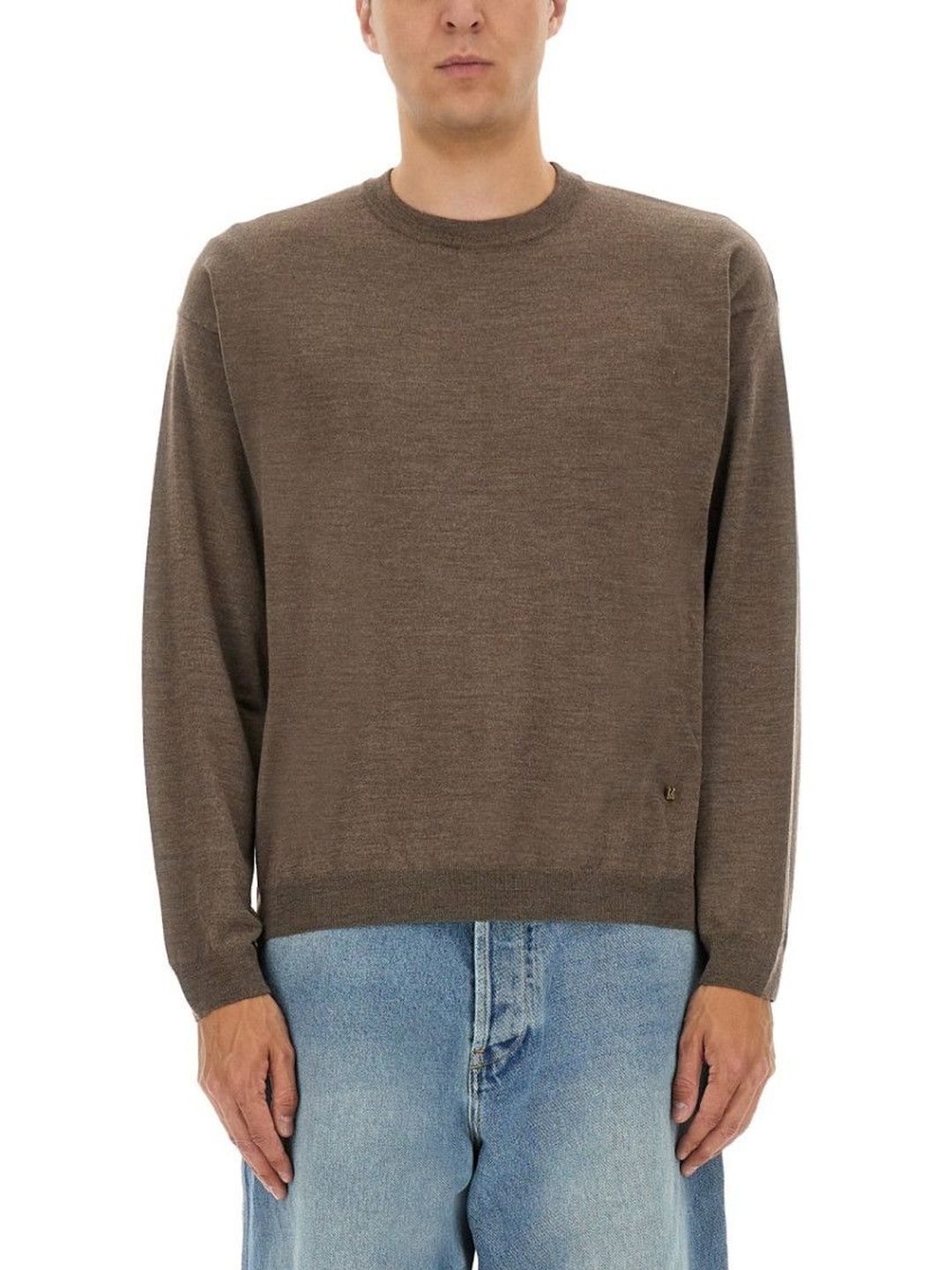 moschino Brown Crew Neck Sweater-picture-17