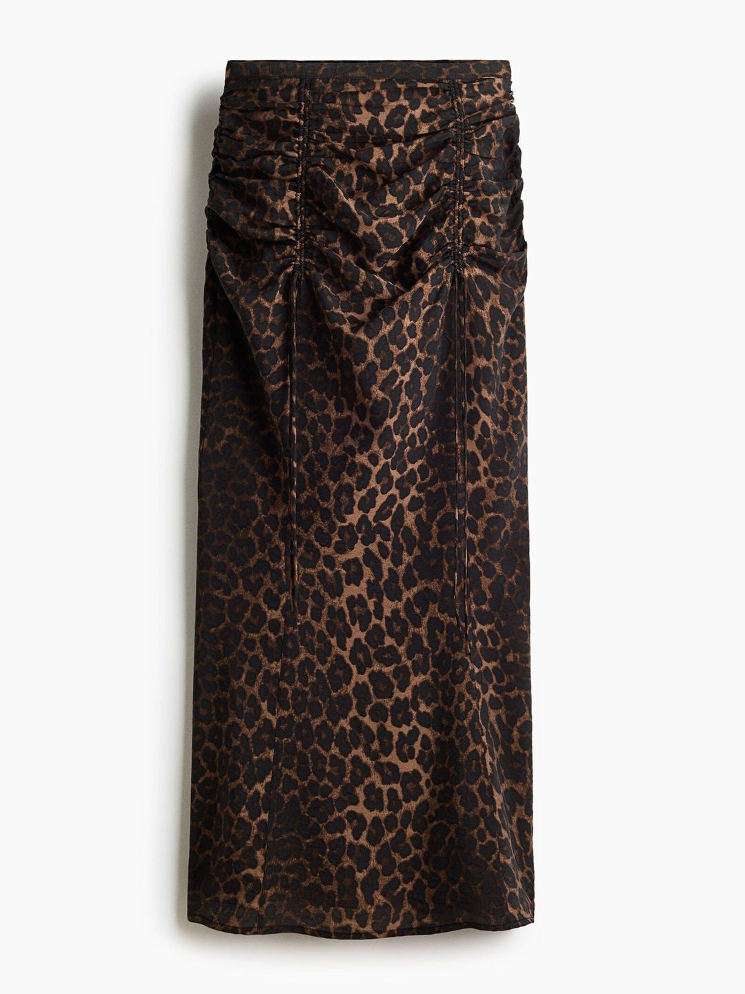 H&M Women Animal Animal or Skin Print Midi Straight Skirt-picture-25