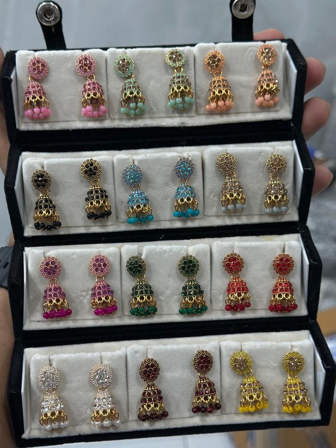 ANTICO Circular Jhumkas Earrings-picture-11