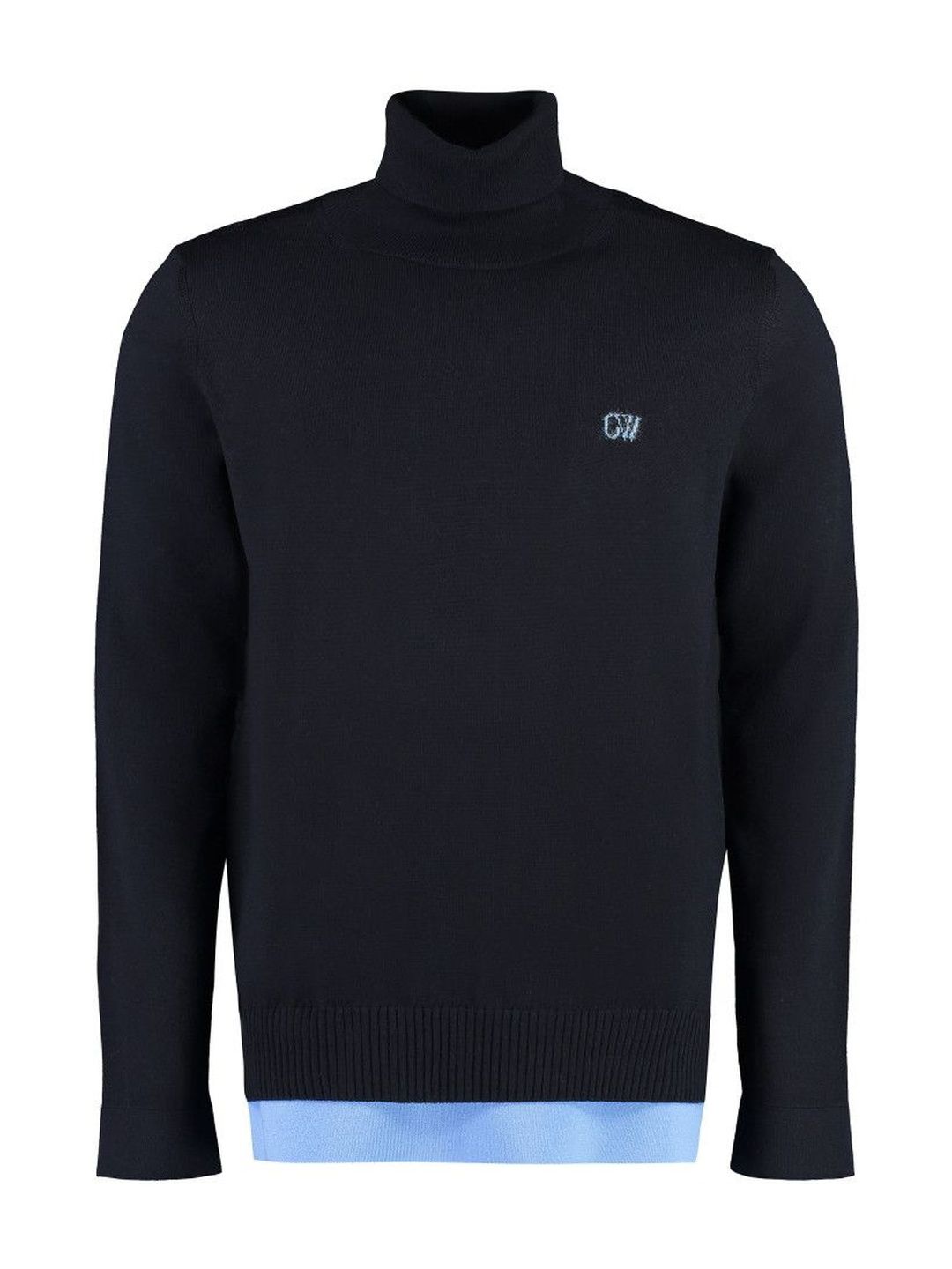 off-white Black Turtle Neck Sweater-picture-45