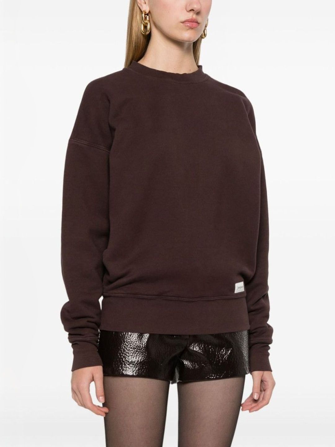 saint laurent Brown Crewneck Sweatshirt-picture-20