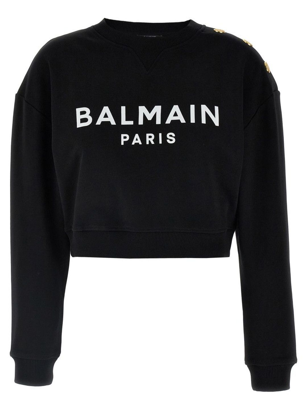 Black Logo Sweatshirt-image-2