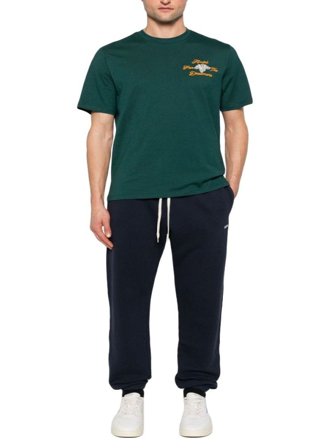Autry Navy Blue Logo Track Trousers-image-26