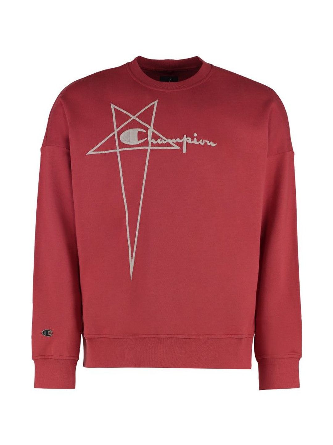rick owens Red Crew Neck Sweatshirts-picture-37