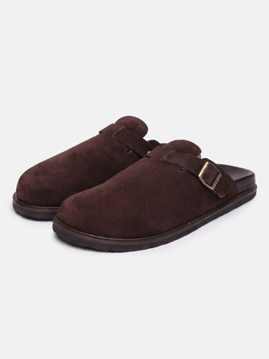 Kenneth Cole Men Leather Clogs Sandals-image-45