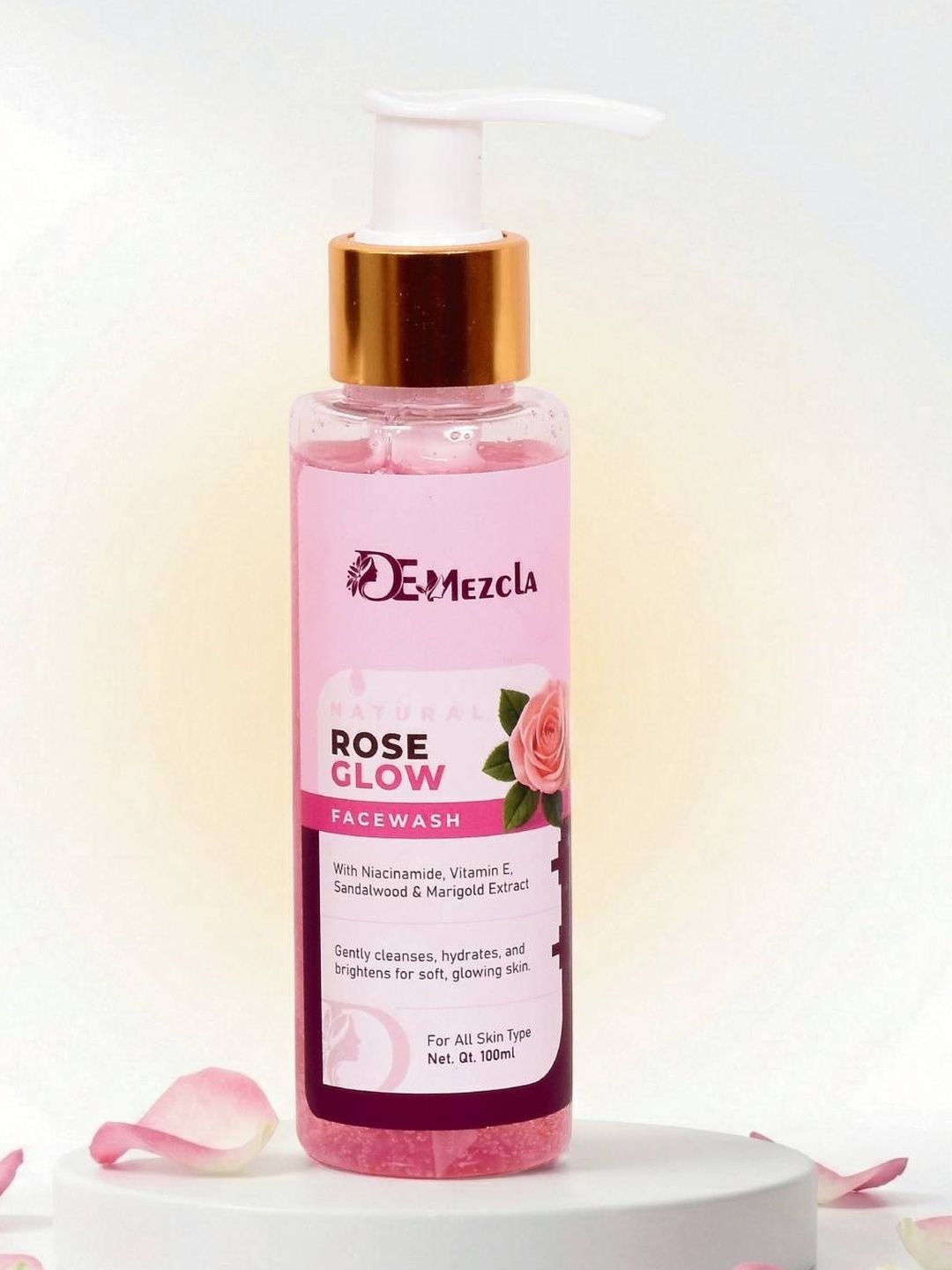 De mezcla Rose Glow Face Wash - 100 ml-image-42
