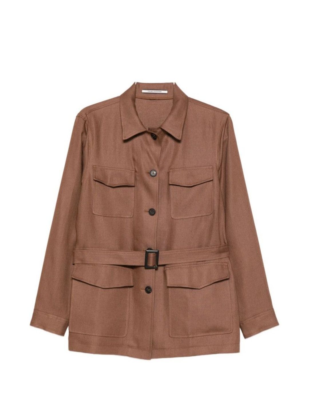 tagliatore Brown Linen Jacket-picture-15