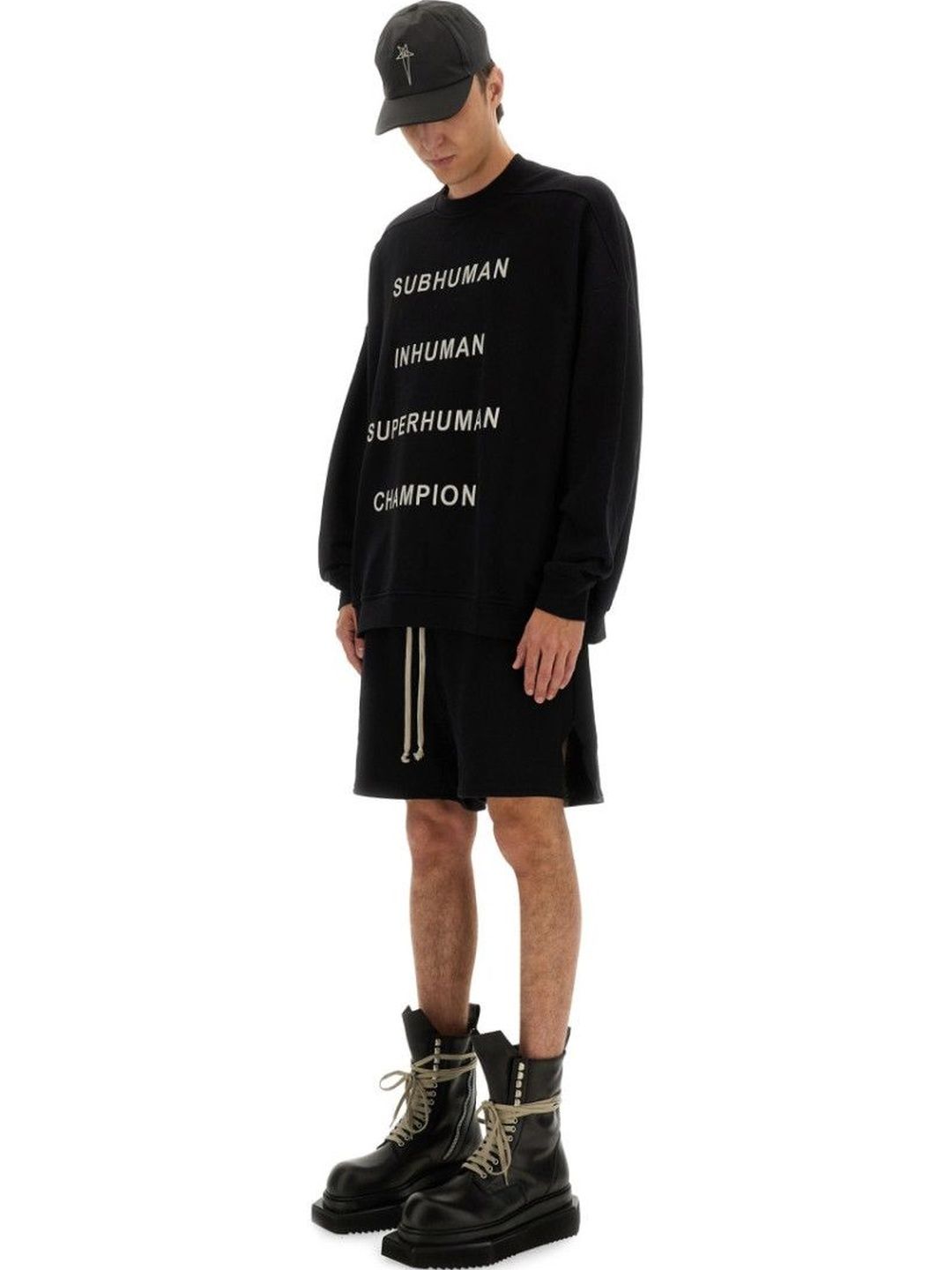champion Black Crew Neck Sweatshirts-picture-21