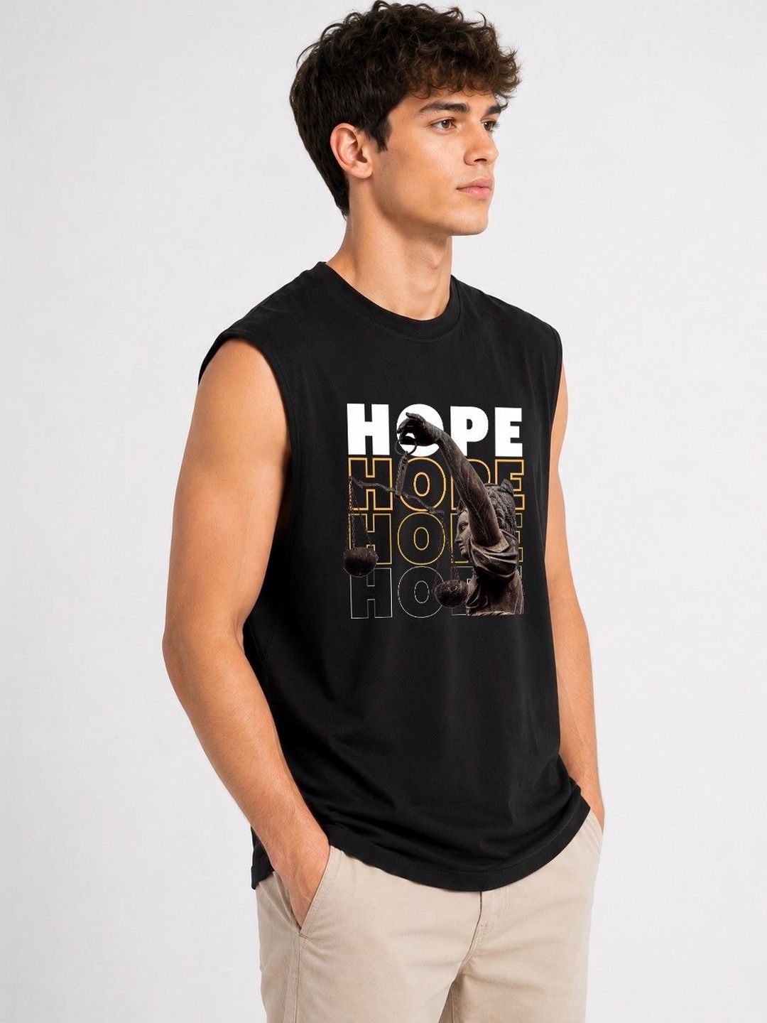 Moda Rapido Printed Cotton Tank-picture-23