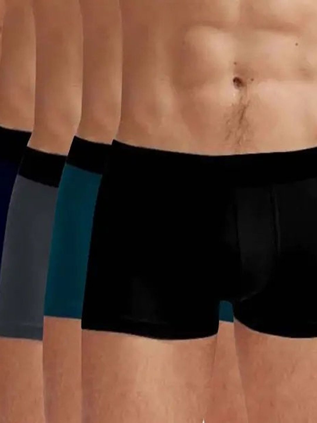 The Boring Company Men Pack of 4 Assorted Boxer-Style Briefs-picture-24