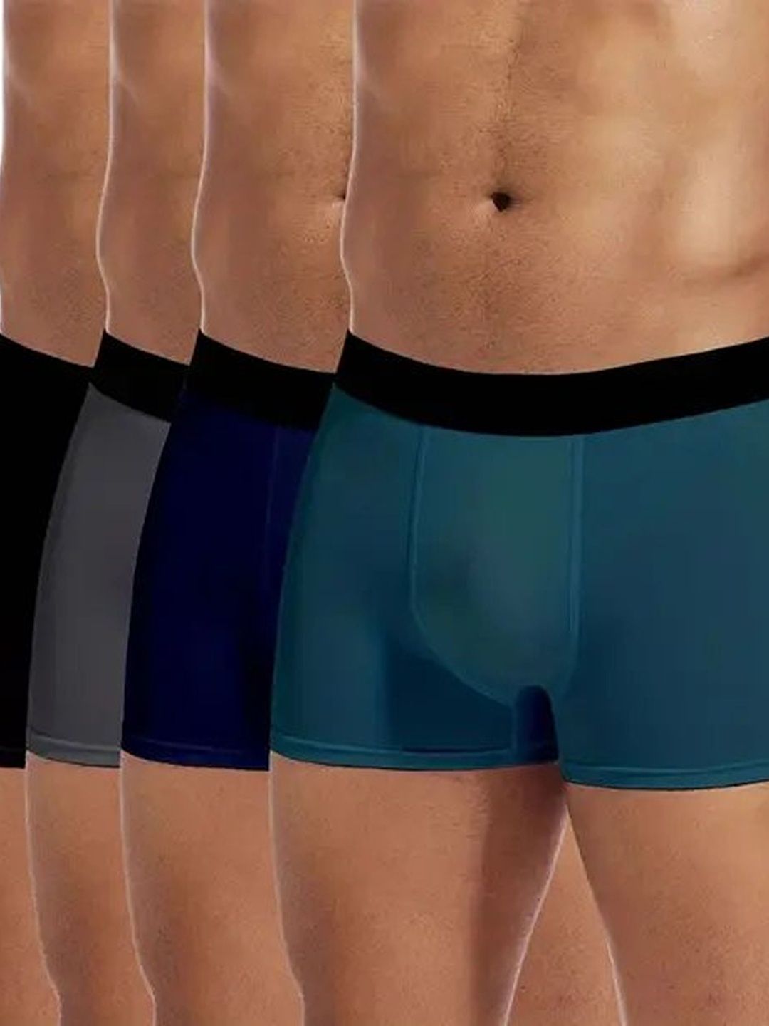 The Boring Company Men Pack of 4 Assorted Basic Briefs-picture-20
