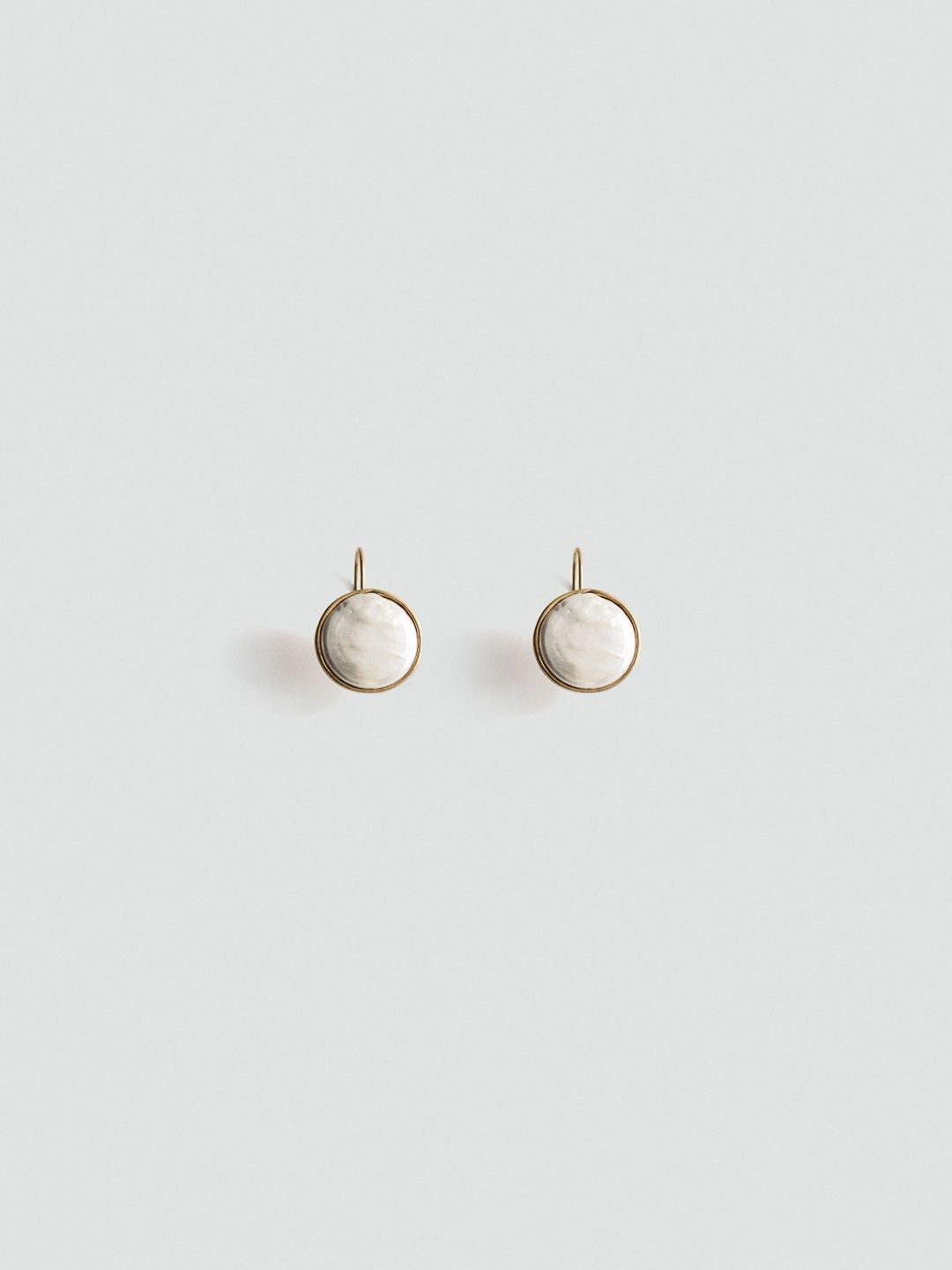 MANGO Circular Drop Earrings-picture-13