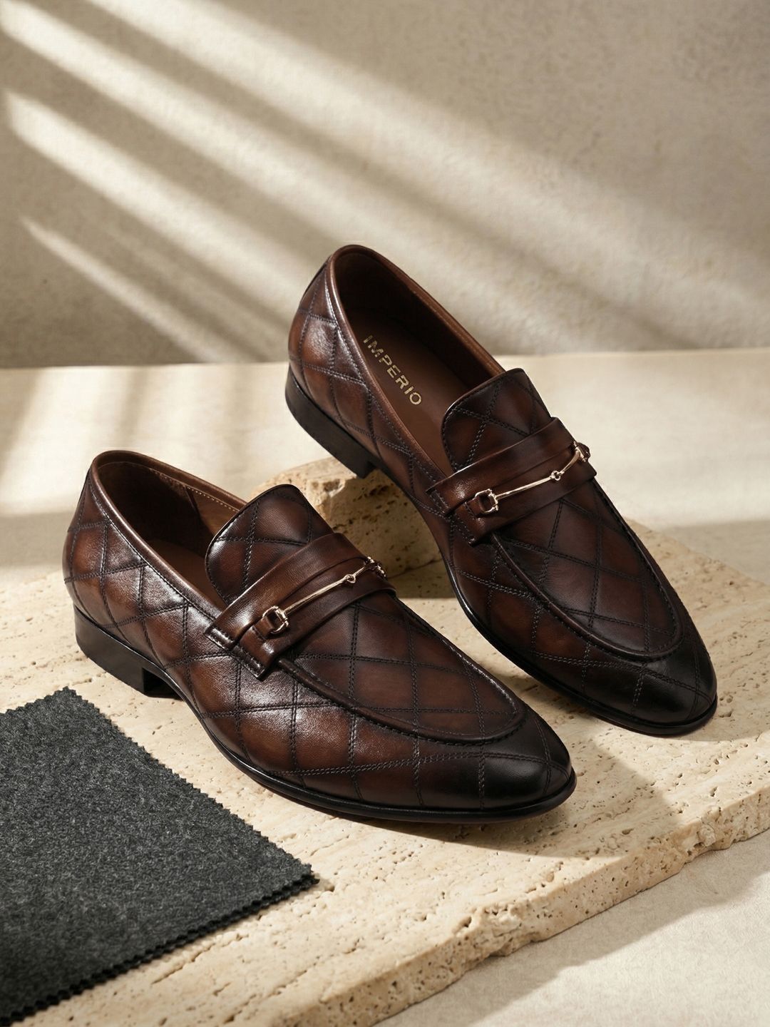 Regal Men Leather Formal Slip Ons-picture-36