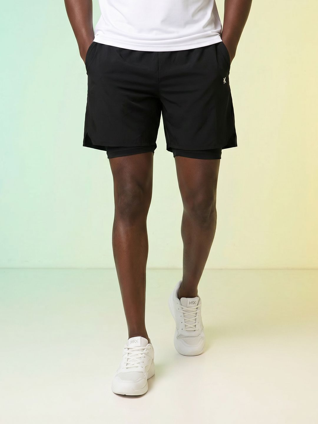 HRX by Hrithik Roshan Men Rapid-Dry Training Shorts-picture-20