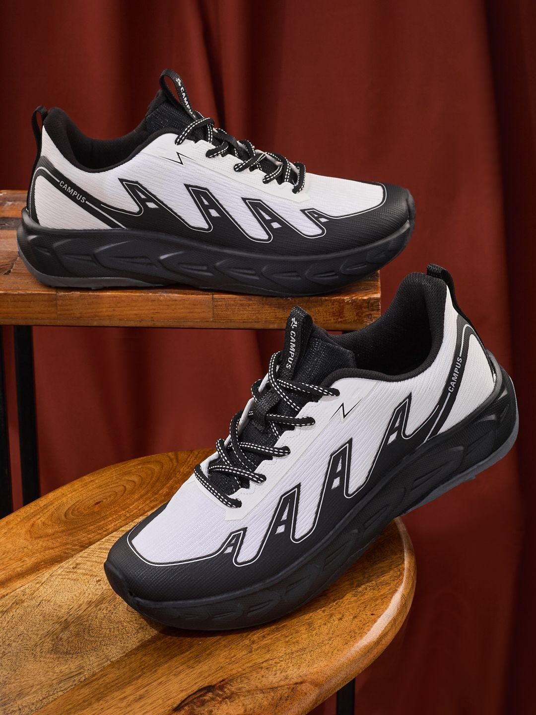 Campus Men Mesh Running Shoes-picture-36