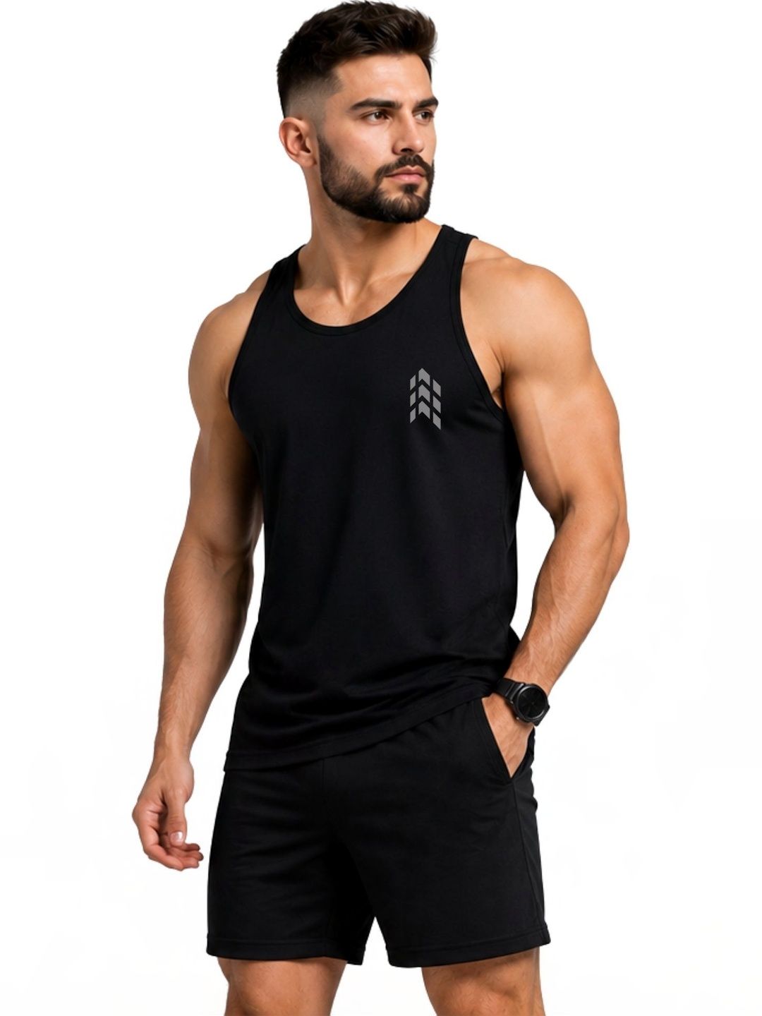 3Colors Printed Gym Vest-picture-54
