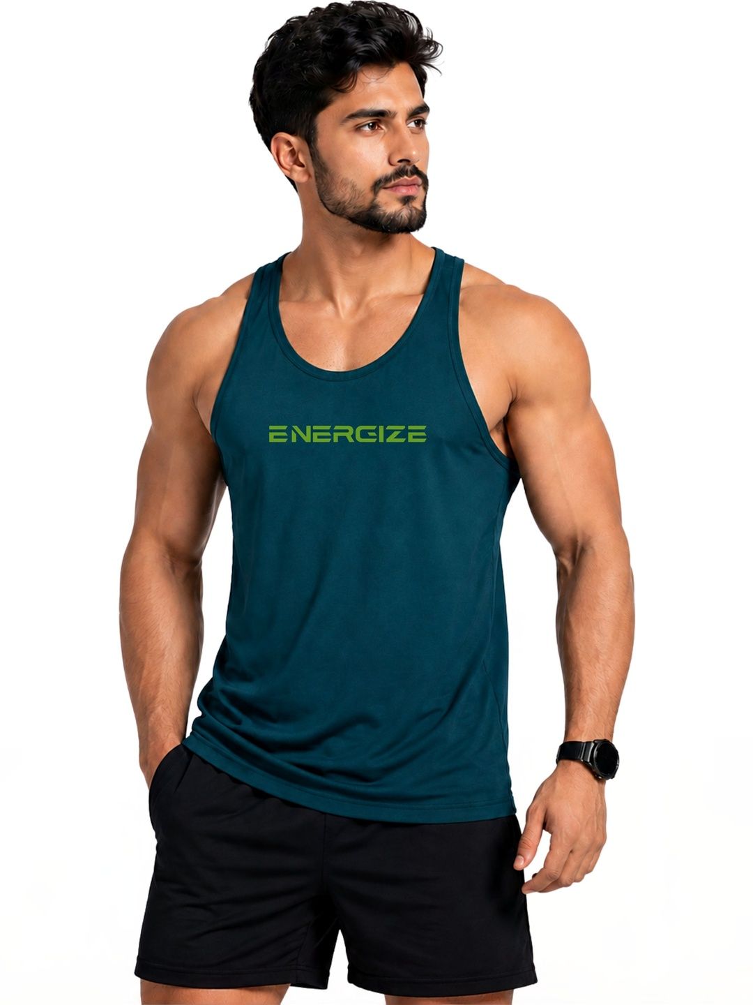 3Colors Printed Gym Vest-picture-28