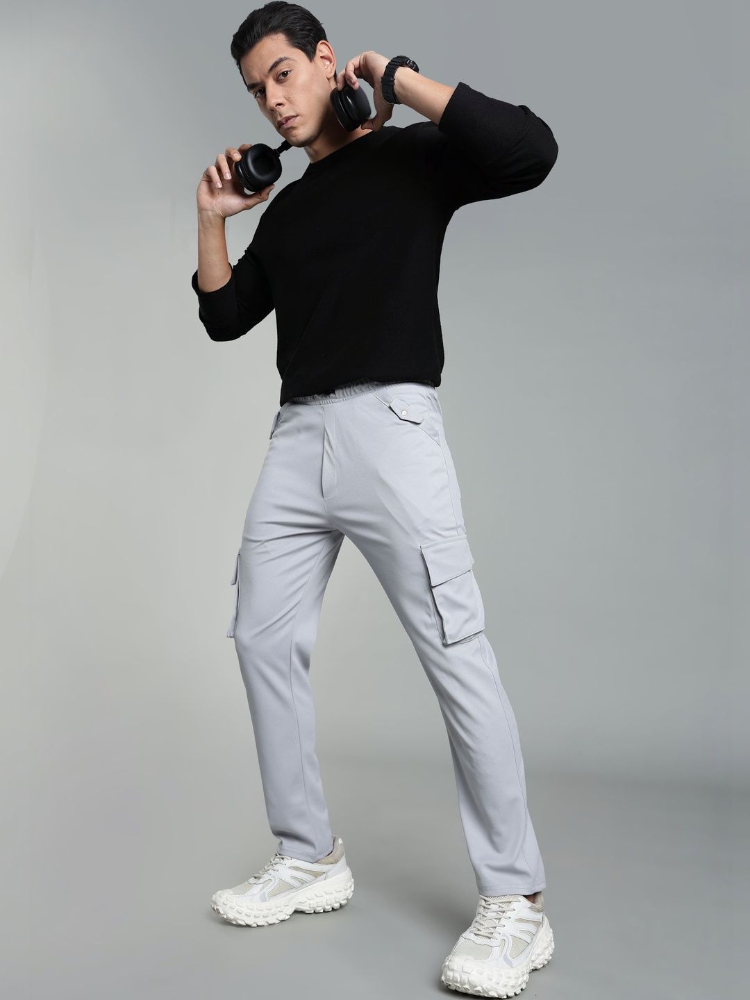MaverIQ Men Smart Trousers-picture-32